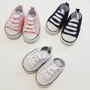 Newborn Soft Sole Crib Sneakers Anti-slip BUNDLE 3